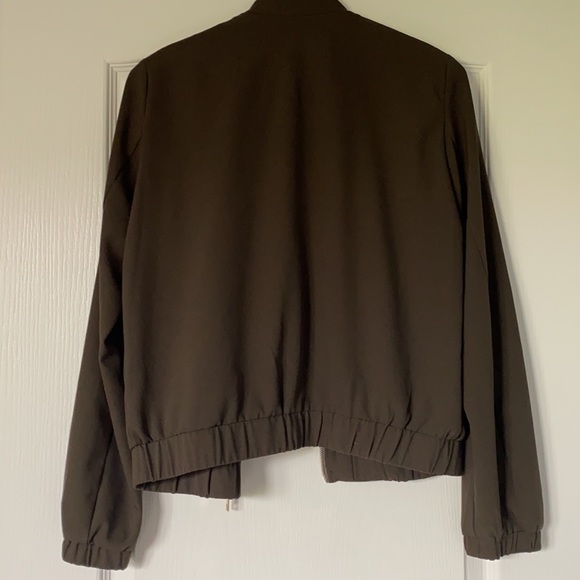 Army Green Bomber Jacket - Picture 4 of 6